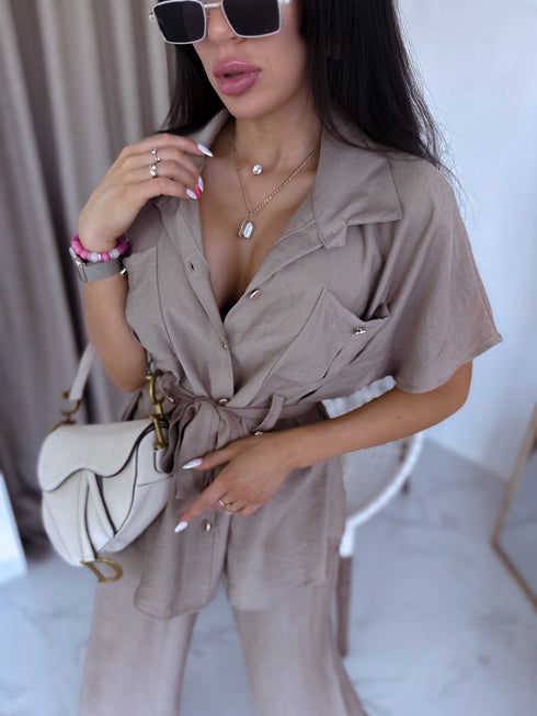 ELYNDI LUX set "KOLKA" - CAPPUCCINO